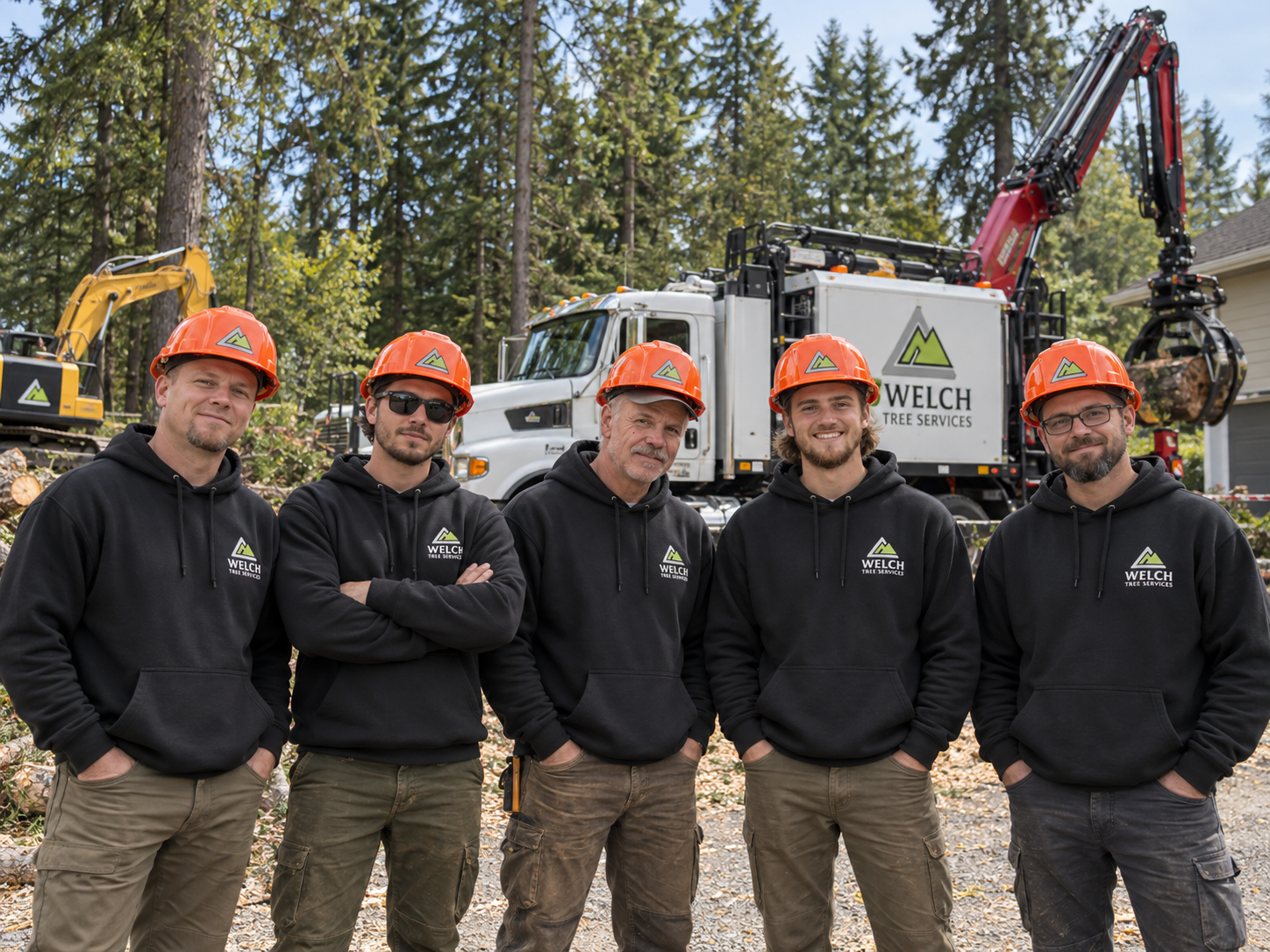 Arlington 10 welch tree services work crew